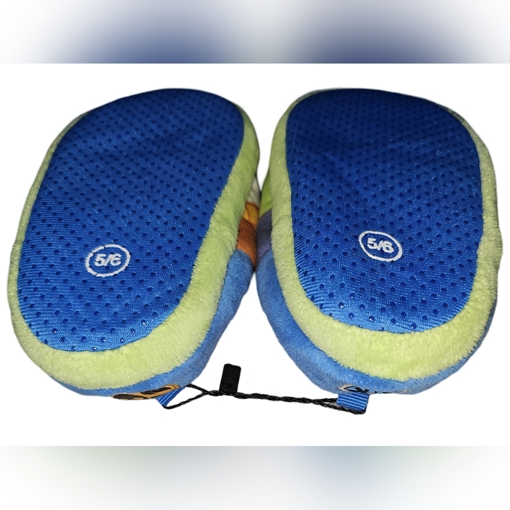 Disney Toy Story Woody & Buzz Plush Slippers Toddler Sz 5T-6T - Picture 5 of 9